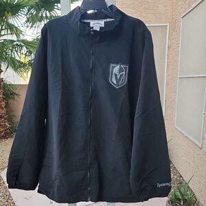 Black Vegas Golden Knights Windbreaker for Men 2XL